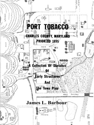 cover image of Port Tobacco, MD prior to 1895